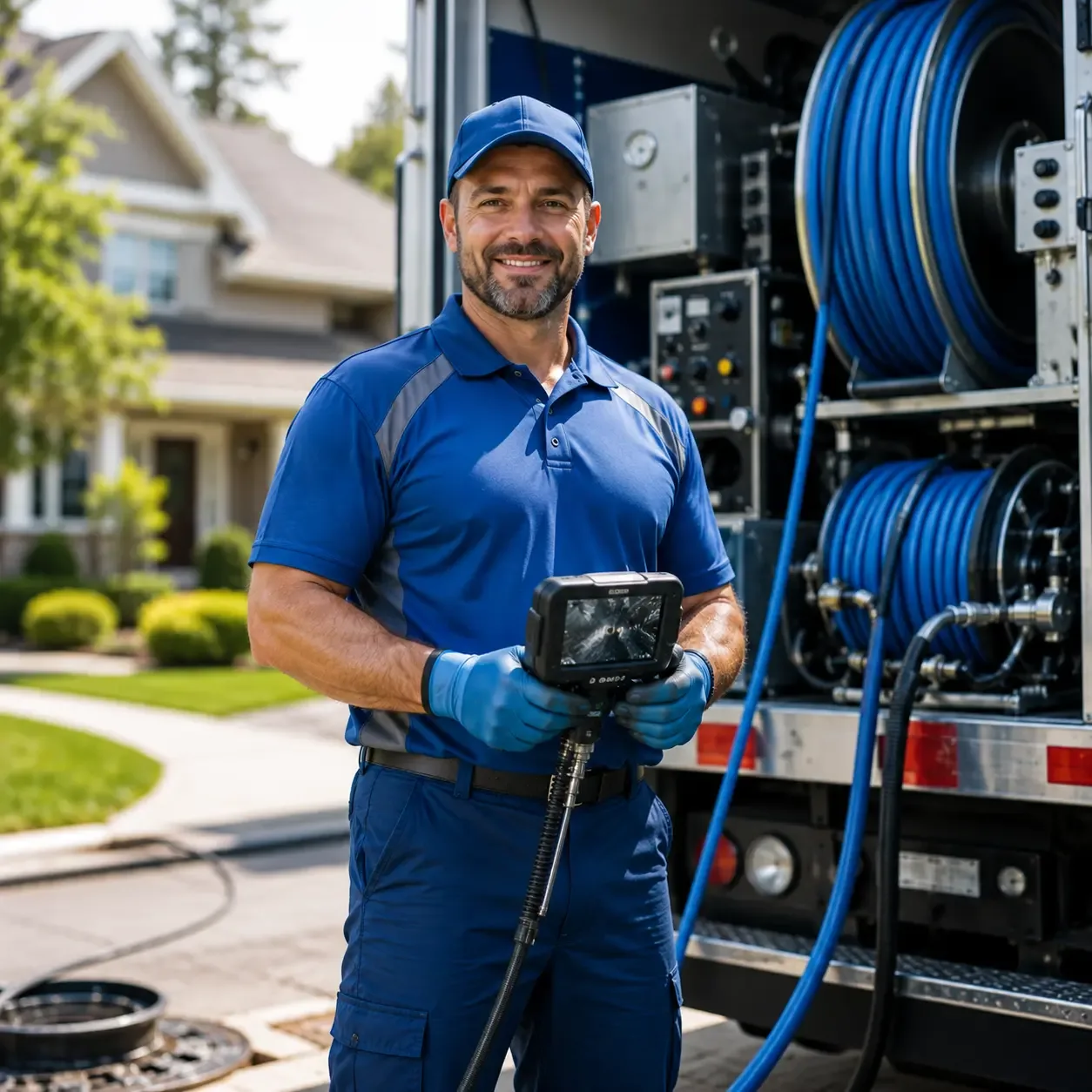 Local outdoor drain cleaning specialists in Curryville, PA